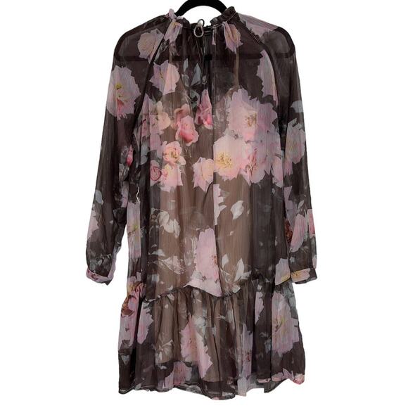 Guess dress Veronica sheer floral Chiffon - Picture 5 of 5